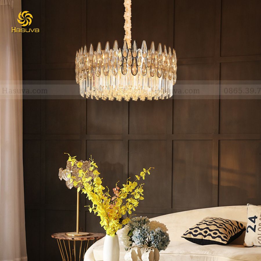 Đèn Chùm Pha Lê Giọt Nước 958