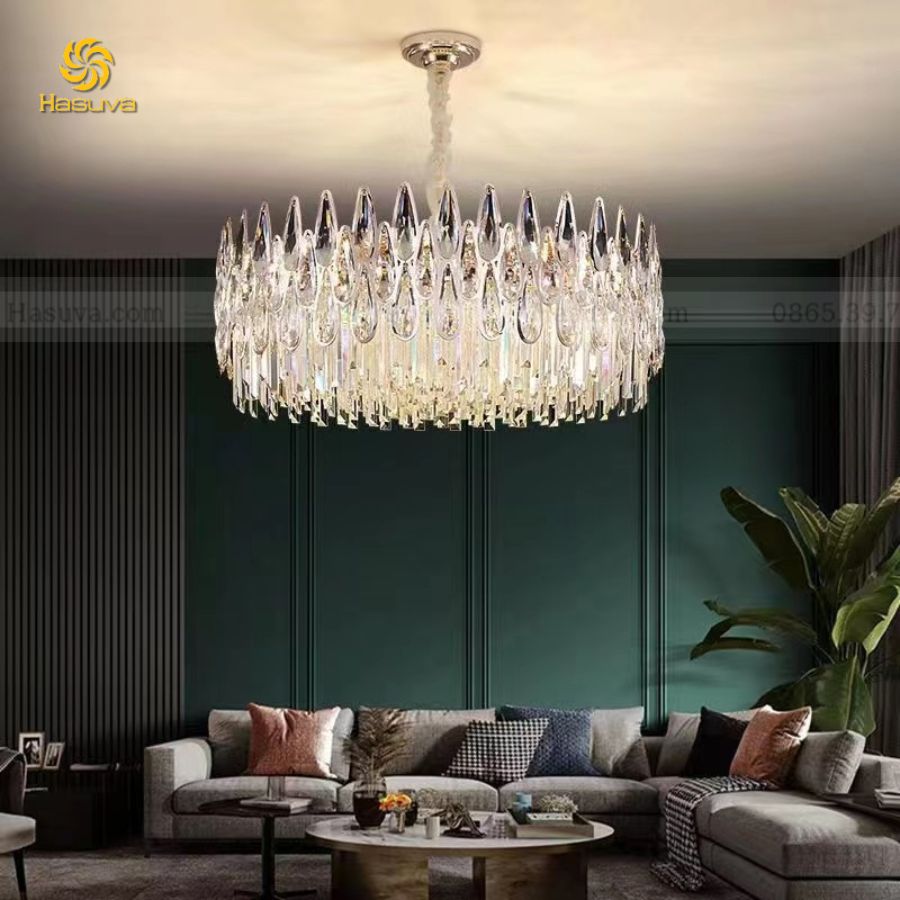 Đèn Chùm Pha Lê Giọt Nước 958