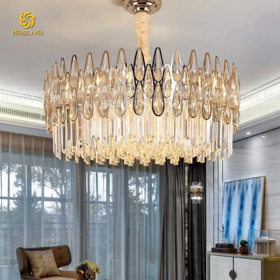 Đèn Chùm Pha Lê Giọt Nước 958