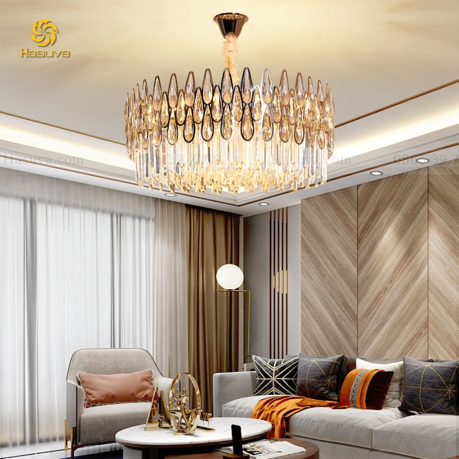 Đèn Chùm Pha Lê Giọt Nước 958