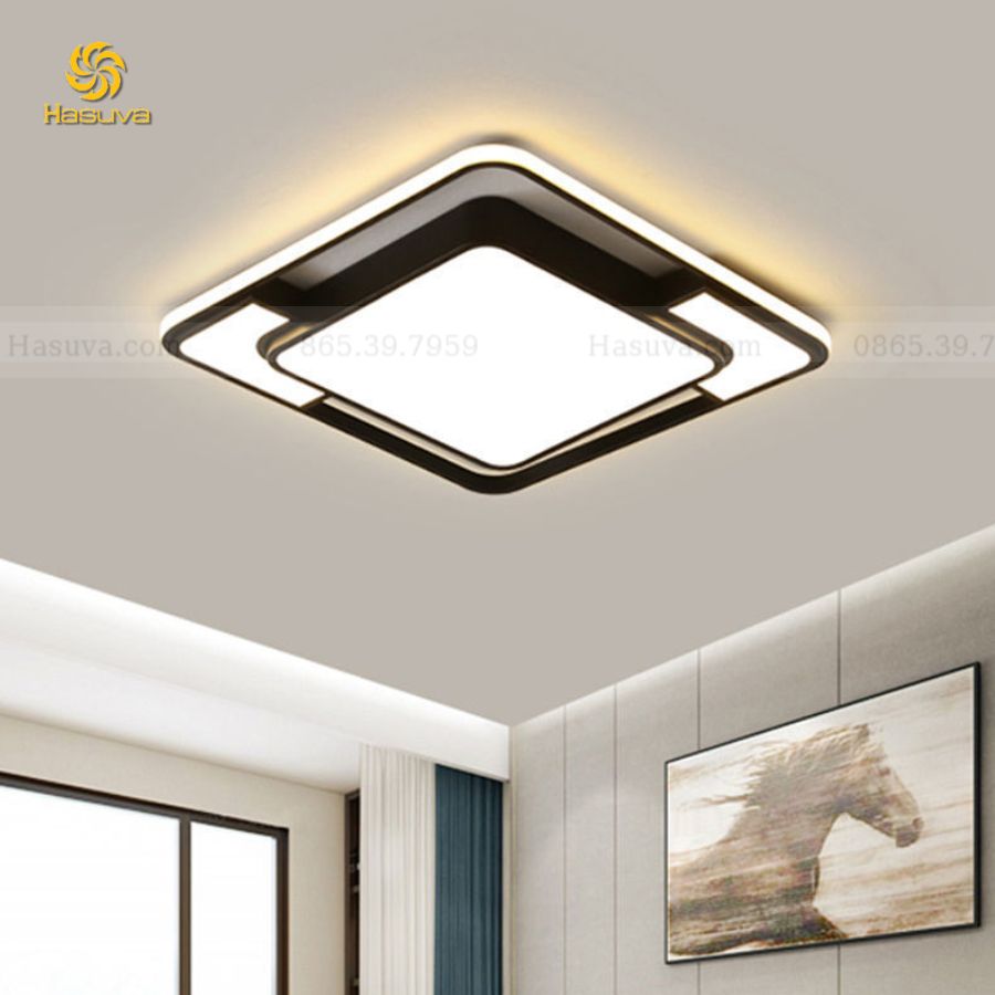 Đèn Ốp Trần Đen Trắng 580