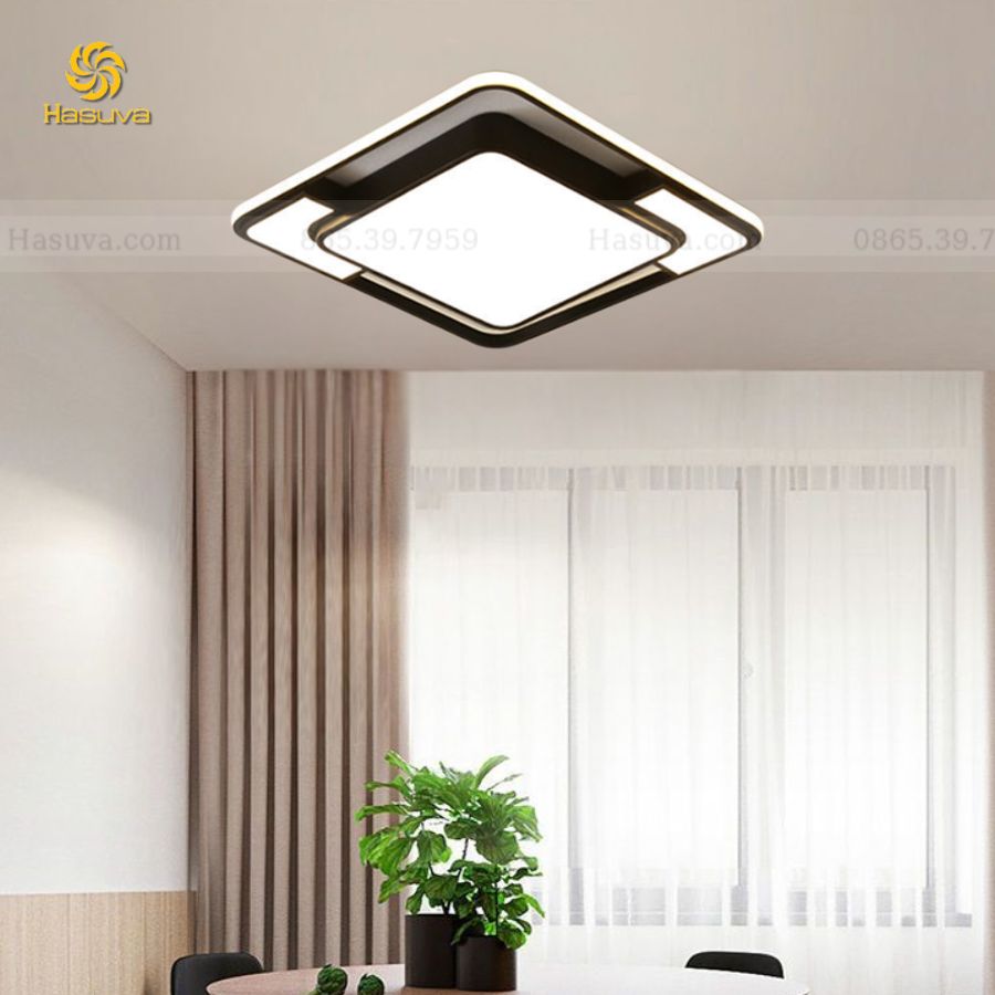 Đèn Ốp Trần Đen Trắng 580